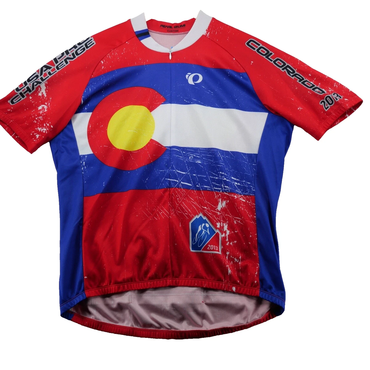 Maillot Cyclisme Pearl Izumi Homme 3XL Rouge – Léger, Zippé, Poches Arrière
