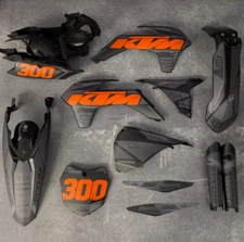 Plastics + Graphics KTM 2013 2014 XC XC-F SX SX-F Matte