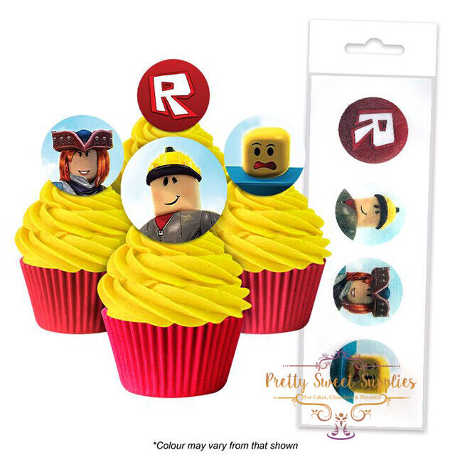 Roblox Cupcake Toppers / Roblox Food Picks / Roblox Party 