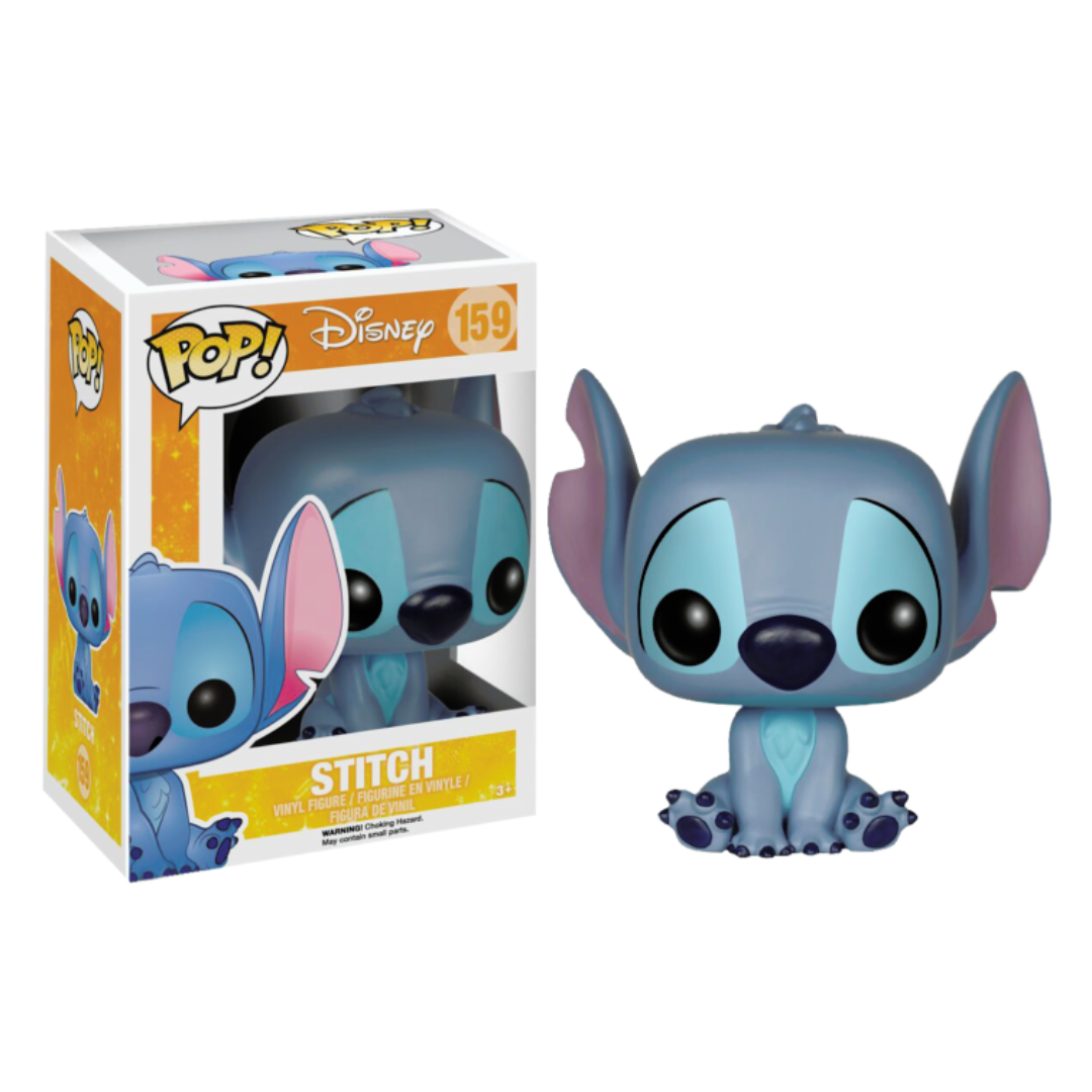 Funko Bleu Figurine Pop! Disney : Stitch 159 - Neuf - Image 2
