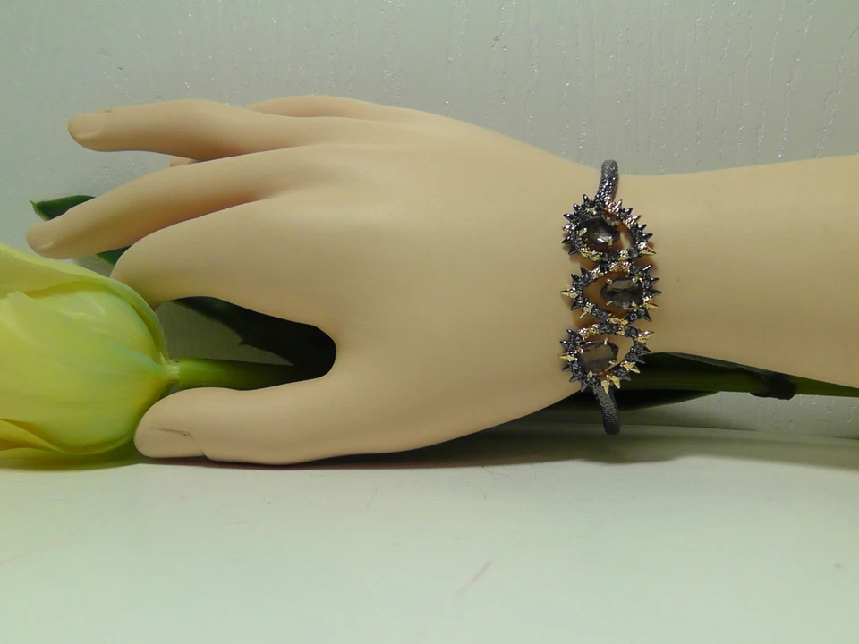 Bracelete Alexis Bittar cravejado de cristal puro.********NOVO************