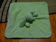 Blankets and Beyond Bunny Lovey Security Blanket Green