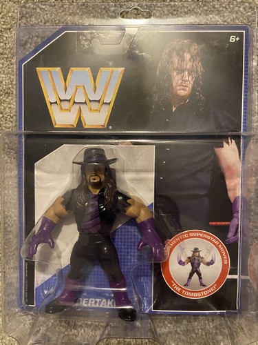 WWE Wrestling Figure Retro Series The UNDERTAKER M...