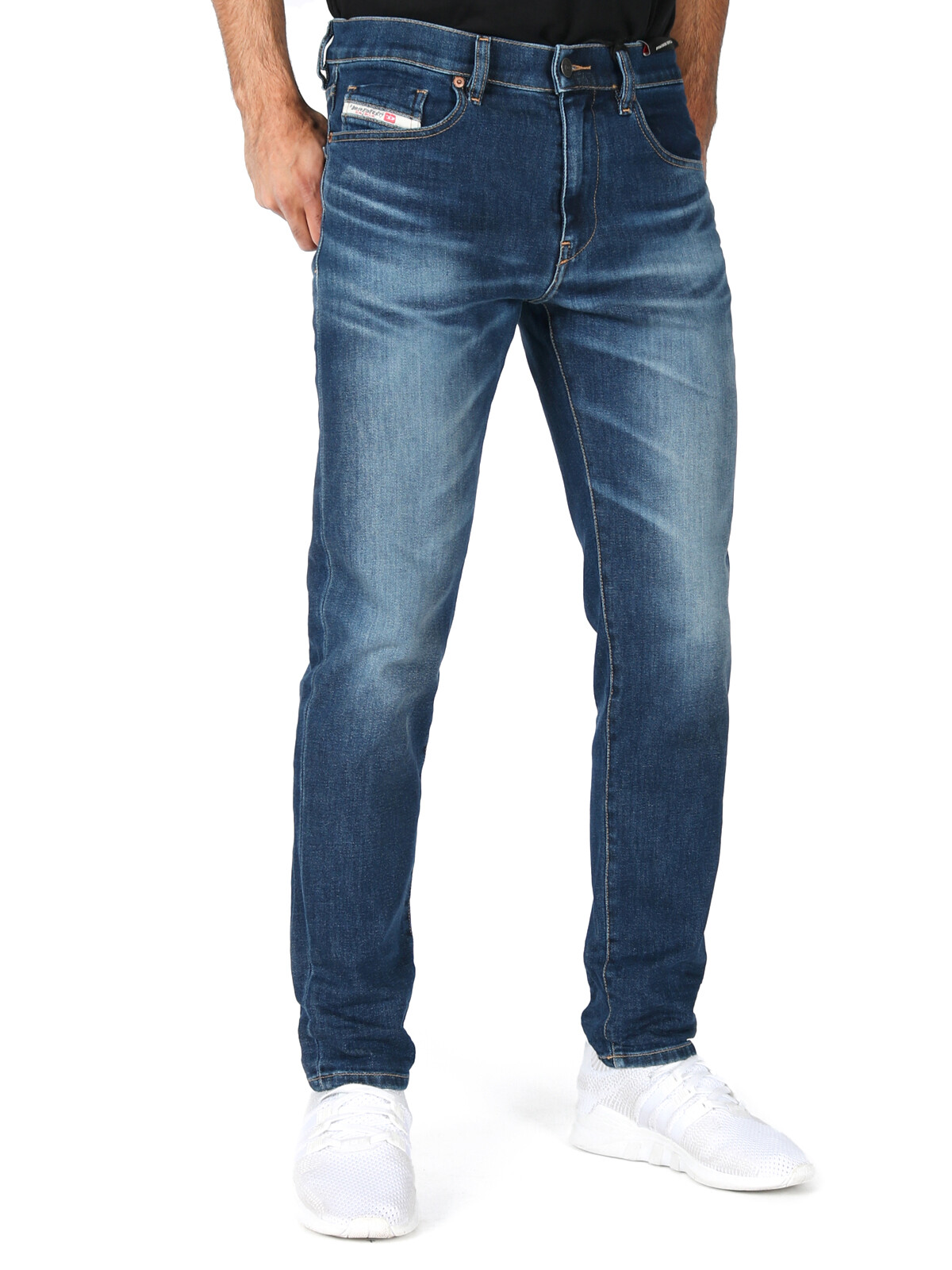 Flikkeren Aanpassen Wolf in schaapskleren Diesel - Mens Slim Fit Medium Blue Stretch Jeans - D-Strukt 009MI | eBay