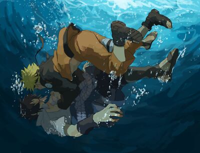 Anime naruto uzumaki uchiha sasuke diver  Custom Playmat Mat Pad
