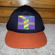Orange Purple Pfizer Labs Vintage Hat Pfizer Labs Bringing The Best Together