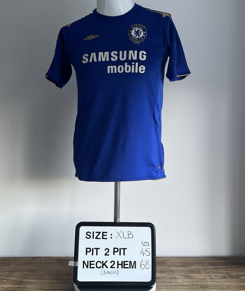 Chelsea FC Umbro 2005 2006 Centenary Shirt RARE Original Vintage