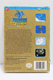 Dragon Spirit: The New Legend - Nintendo NES, 1990 - No Manual