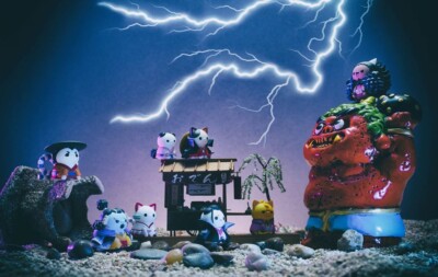 MEGA CAT PROJECT One Piece Nyan Piece Wano Country Mini Figure Toy