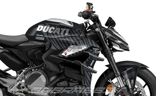 NEW Graphic kit for DUCATI Streetfighter V2 (2022~) Full Graphic kit (ZBR-G) - Picture 2 of 7