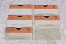 5 New Old Stock Gold Band Super Green Welders Filter Lenses 11H