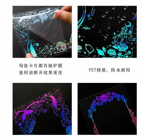 10x Transparent Sticker Images Resin Epoxy Acetate Clear Glitter Coaster UV Tray - Picture 3 of 21