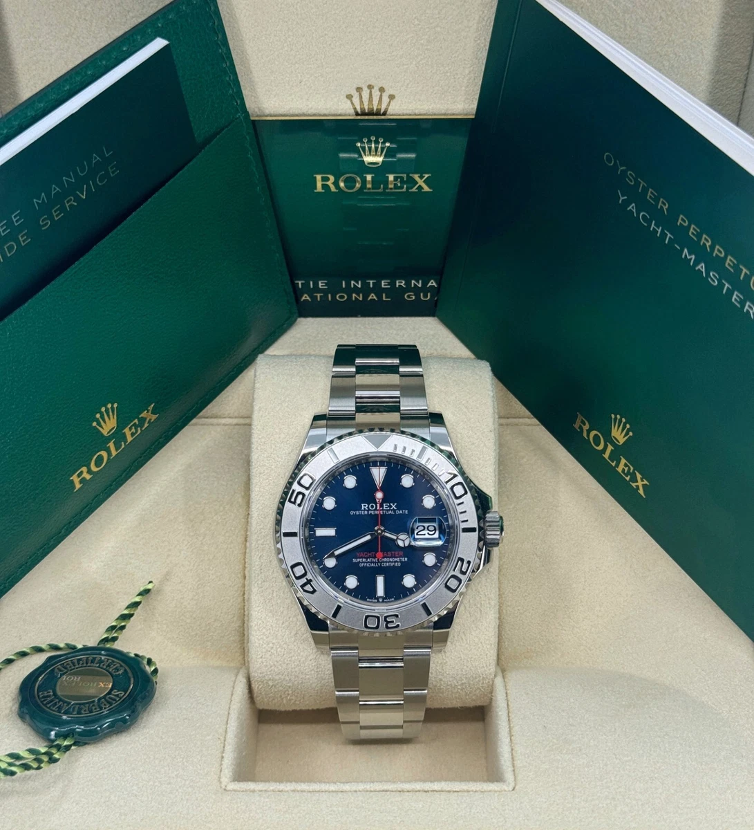 Unworn Rolex Yacht-Master 40mm, Blue, 126622-0002, dated 2024 | eBay
