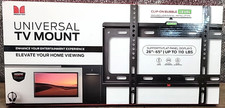 Monster Universal TV Mount Flat Low Profile Mount 26"-65" Up To 110 Lbs.
