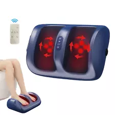 Shiatsu Foot Massager Machine with Heat Deep Kneading for Feet Calf Circulation