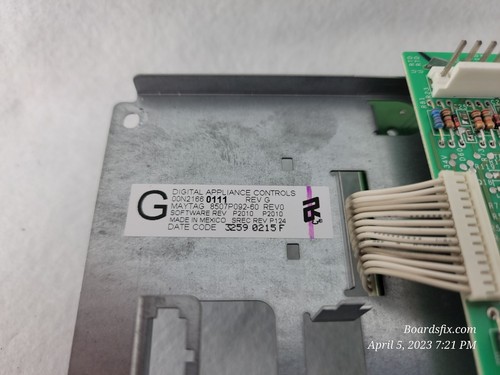Genuine JENN-AIR Built-In Oven Control Board # 8507P092-60 - Picture 5 of 8