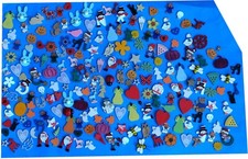 Około 200 części do posypywania / części do posypywania drewna