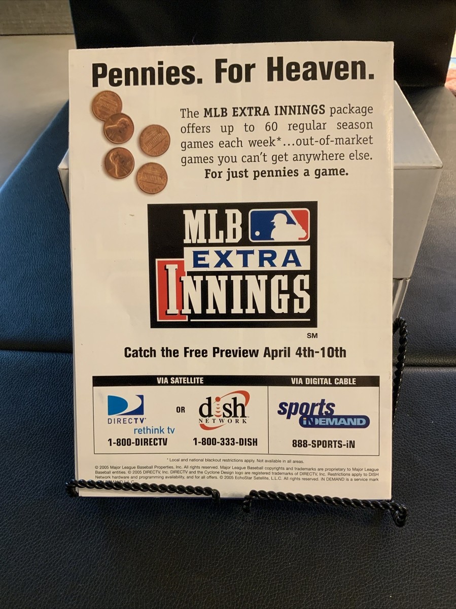 2005 MLB OPENING DAY POSTER SCHEDULE #81