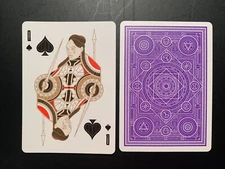 swap playing card  Marvel Avengers QUEEN OF SPADES  The Infinity Saga Theory 11