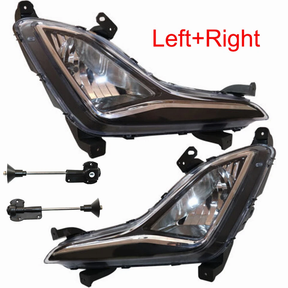 Par de luces antiniebla para Hyundai Elantra GT 2013-2017 lado conductor + pasajero Foto 2 de 4