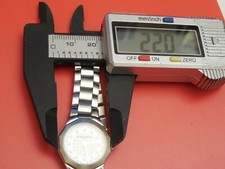 BAUME MERCIER DIAMOND DIAL STEEL RIVIERA 22MM WITH DEPLOYMENT BAND BRACELET 8