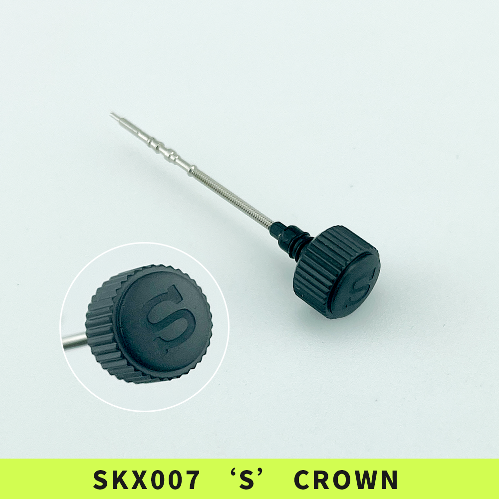 Knurled Crown Signed ‘S’ Mod For Seiko NH35 NH36 4R36 7S26 - Foto 9