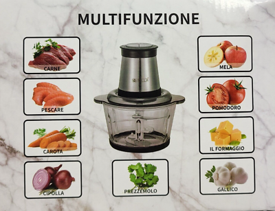 Zerkleinerer Gemüsezerkleinerer Mixer Multi & Universalzerkleinerer 500W