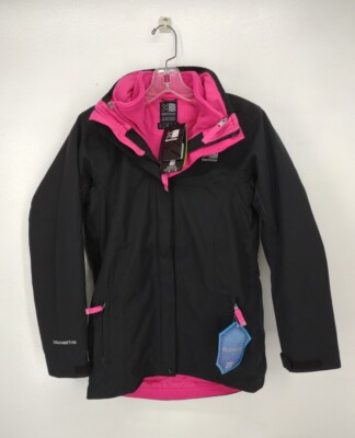 NWT Karrimor 3 in 1 Jacket Junior Size US 13 UK 13 Yrs Black Pink MSRP $97.99