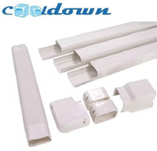3 m Kabelkanal 130 mm x 90 mm  K&auml;ltemittelleitung Klimaanlage Kanalsystem