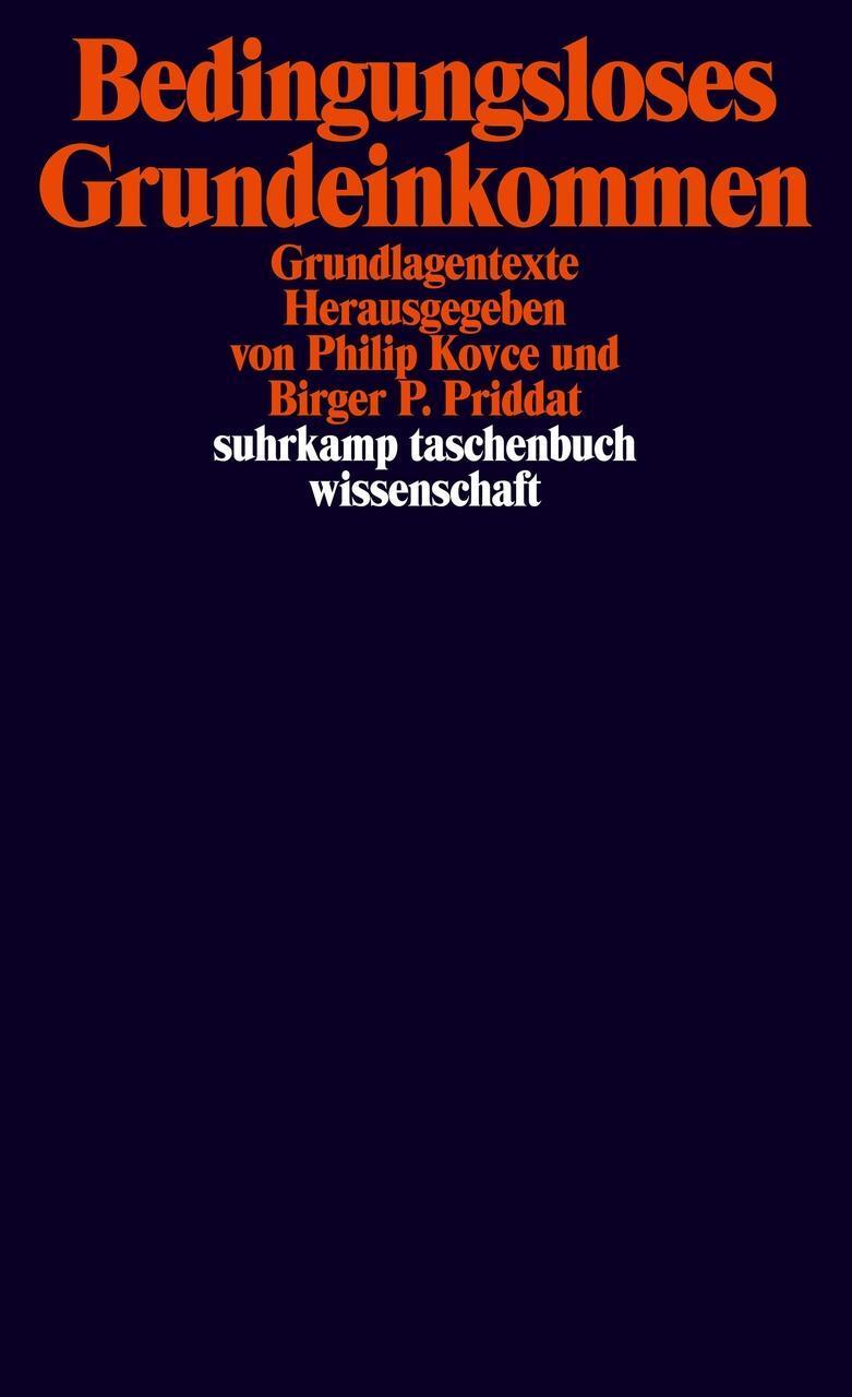 Thumbnail - Philip Kovce / Bedingungsloses Grundeinkommen / 9783518298657