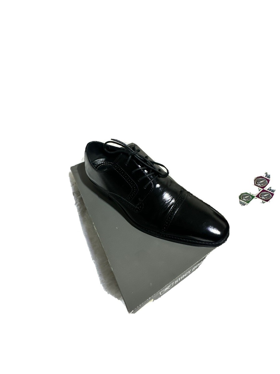 Stacy Adams Mens Tuxedo Shoes Gala Black Patent Leather lace  display picture 2