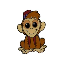 Disney Pin 2024 Pixie Plush Mystery Aladdin Abu the Monkey #165667 Trade Ship