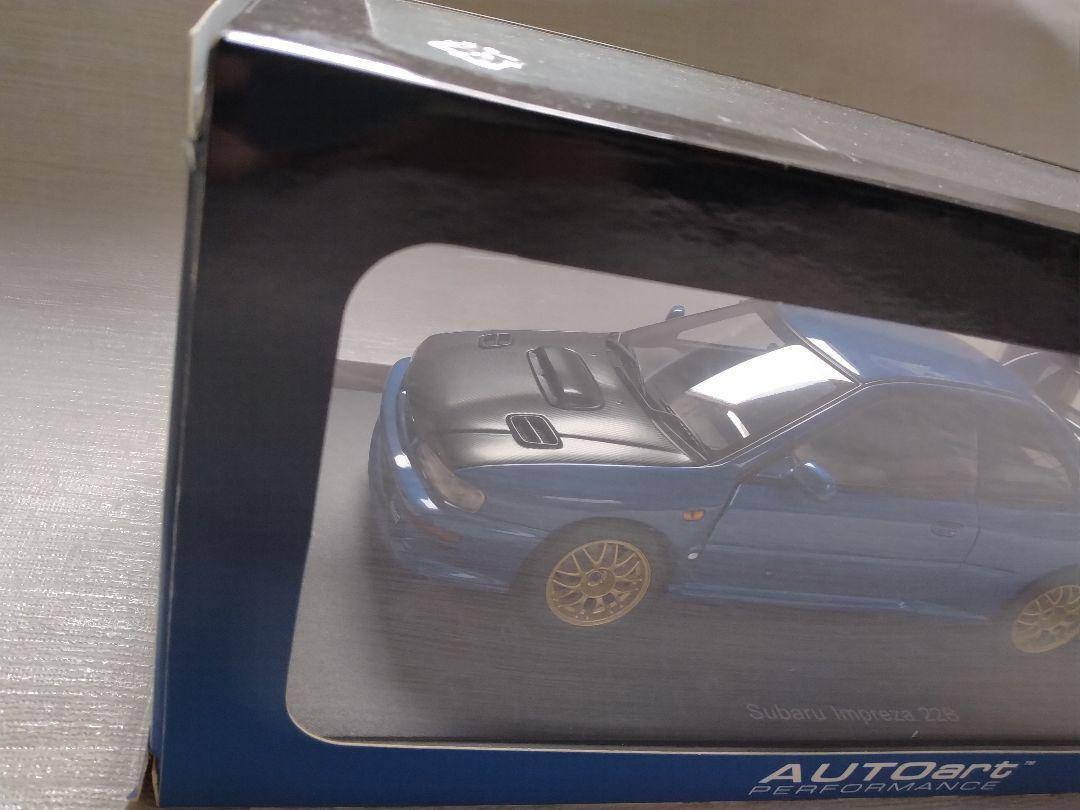 Autoart 1/18 Scale Subaru Impreza 22B Sti Version Mini Car