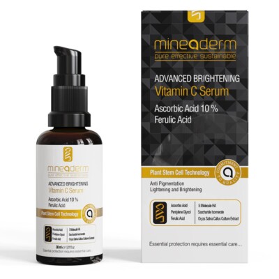 mineaderm-Advanced Brightening Vitamin C Serum (10% Ascorbinsäure & Ferulasäure)