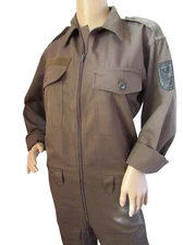 Vintage Austrian army boiler jump suit coverall overall military women 1980s
