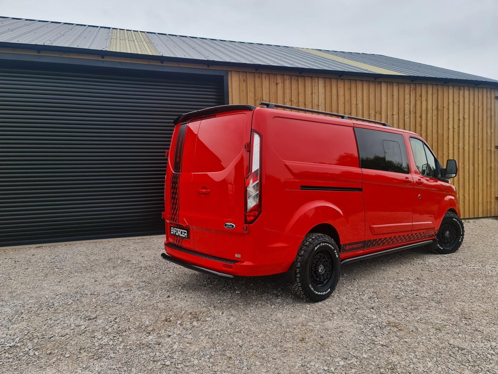 2019 (69) FORD TRANSIT CUSTOM CREW CAB*LIMITED*ENFORCER*NO VAT*LWB*RACE