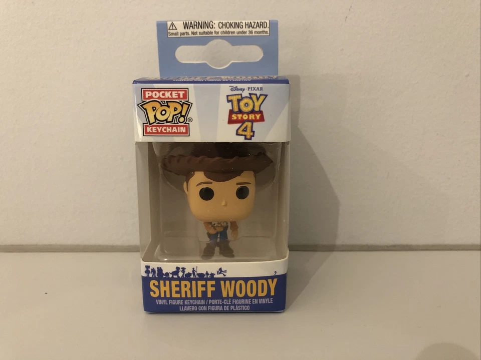 Juego de 3 llaveros Toy Story Pocket POP - Sheriff Woody, Bo Peep, Buzz Lightyear Foto 4 de 4