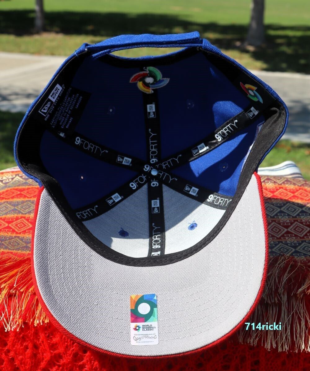 2023 WBC Cuba World Baseball Classic Adjustable Hat New Era 2023 WBC Cuba World Baseball Classic Adjustable Hat New Era
