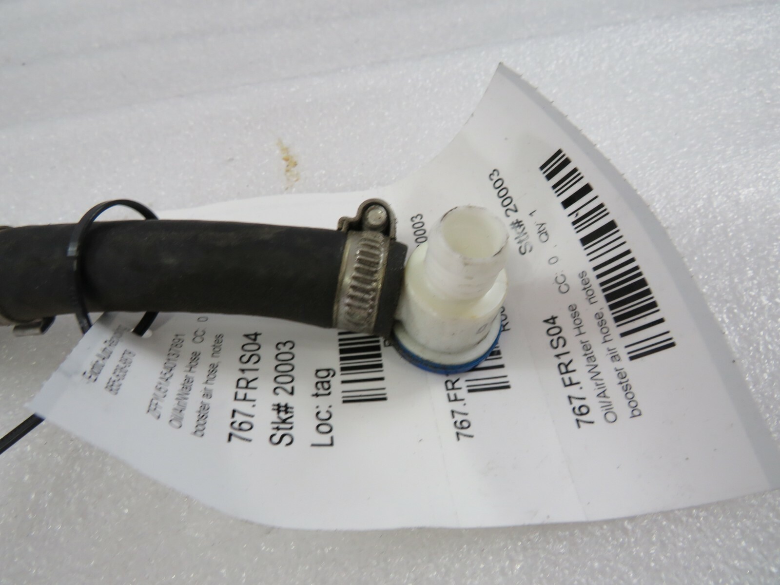 Ferrari 360, Brake Booster Connection Hose, Used, P/N 177947