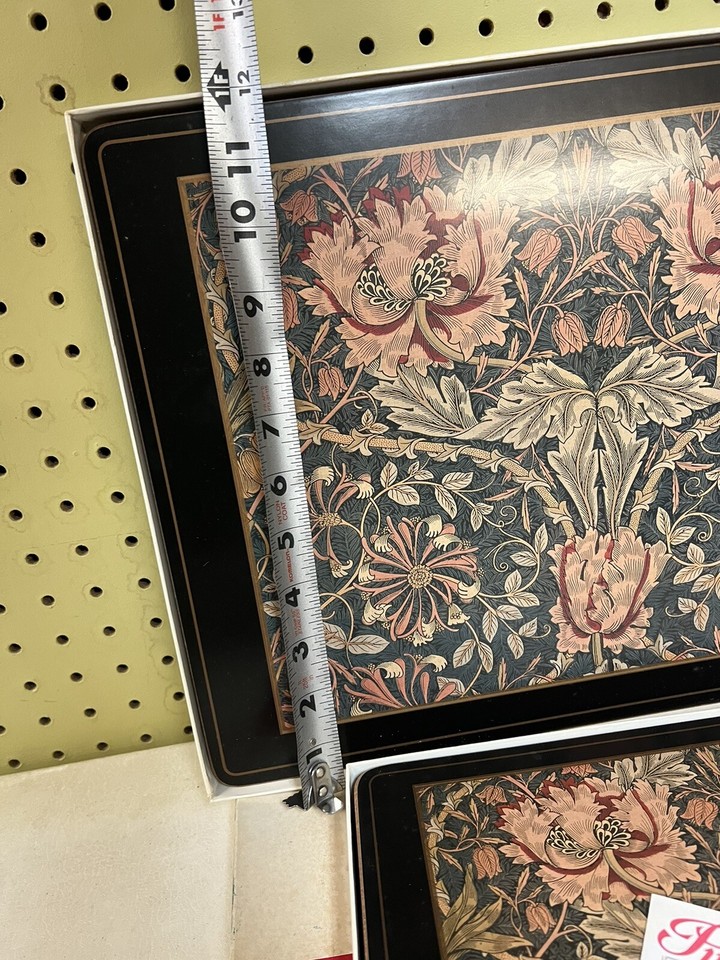 Vtg Pimpernel William Morris Honeysuckle Tablemats Placemats X6 & X3