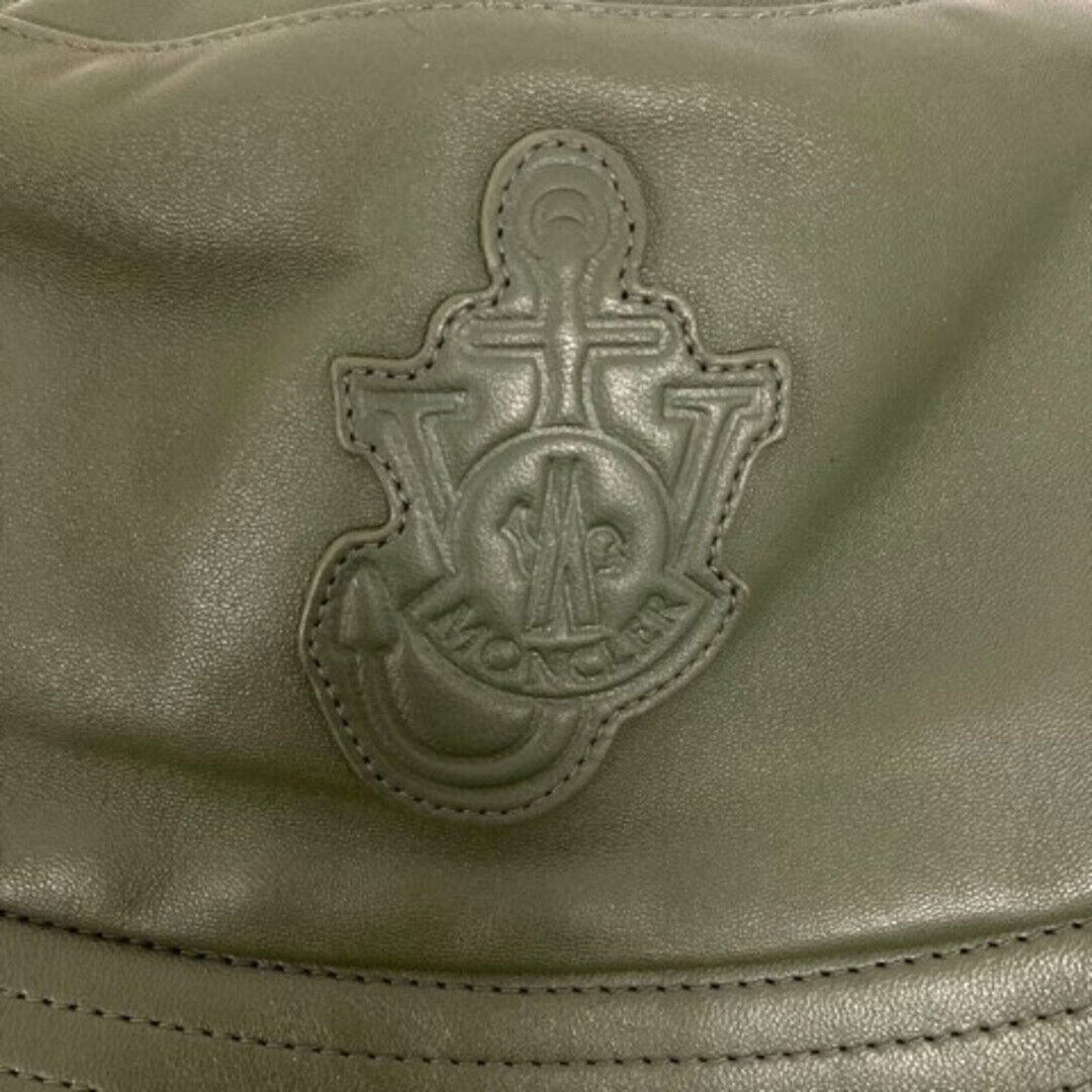 Moncler x JW ANDERSON 23SS BUCKET HAT LEATHER ONE POINT LOGO Moncler x JW ANDERSON 23SS BUCKET HAT LEATHER ONE POINT LOGO