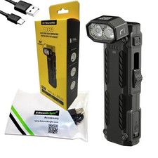Nitecore EDC09 1600 Lumen USB Rechargeable Slim Body swivel LED Flashlight