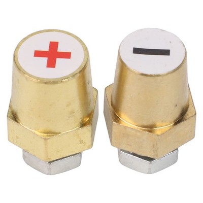 Battery Connection Adapters 2PCS Terminals for Reliable Automotive Applications
