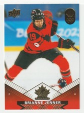 Brianne Jenner (Hockey Card) 2025-26 UD Tim Hortons Team Canada Olympic # 87 MT