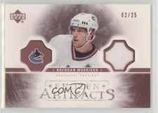2005-06 Upper Deck Artifacts Frozen Maroon 2/25 Brendan Morrison #FA-BM 6ab