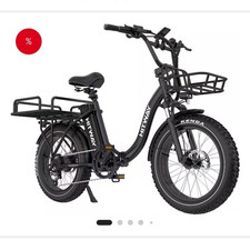 HITWAY E-City Bike 20 Zoll 48 V Schwarz 7-Gang Scheibenbremse bis 150 km