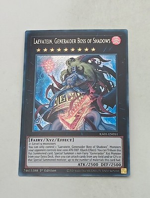 Yu-Gi-Oh Einzelkarte Laevatein, Generaider Boss of Shadows NM