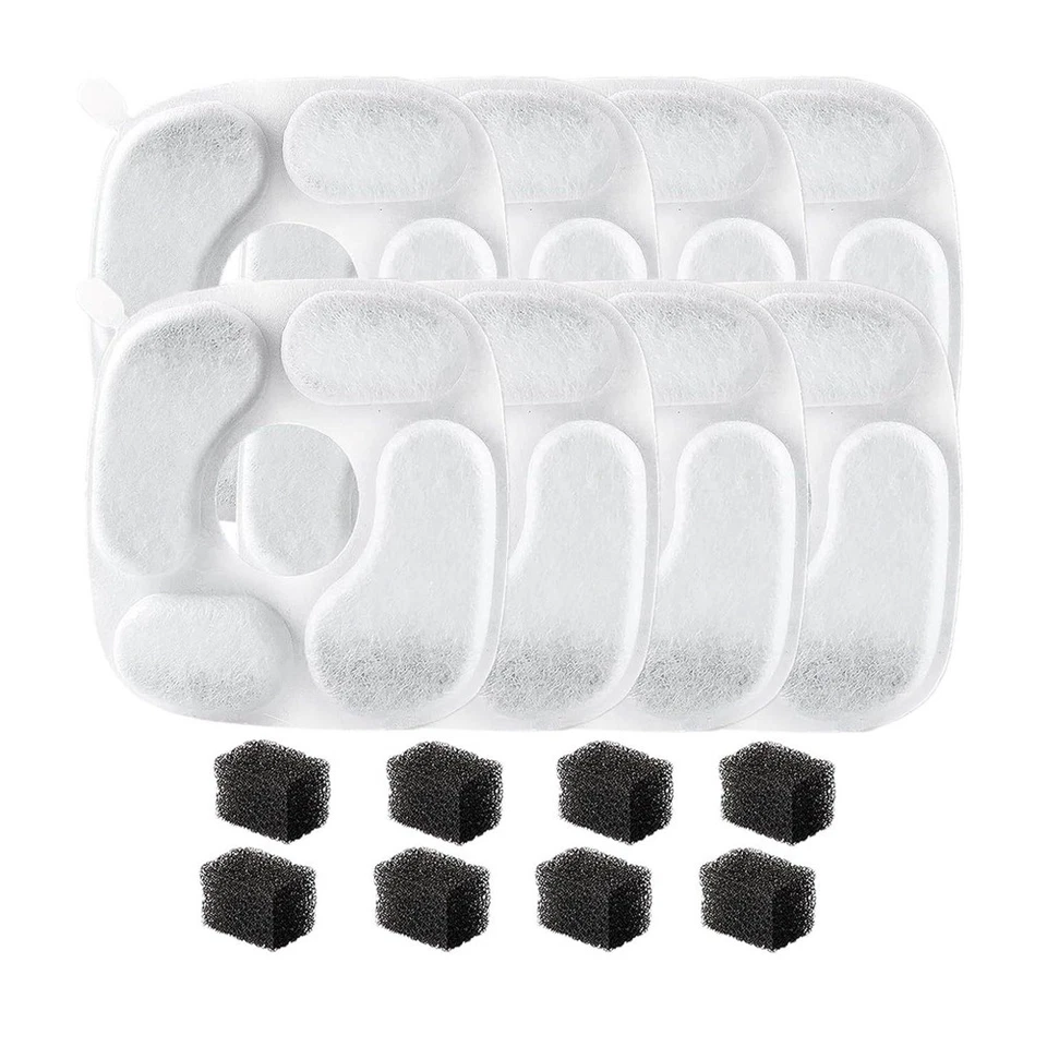  für Katzentrinkbrunnen, Vorfilterschwämme für 95 Oz/2,8 L Trinkbrunnen, Au7224