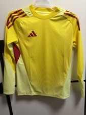 Adidas Goalkeeper Long Sleeve Soccer Jersey Tiro 25 Pro Youth Medium JN2027