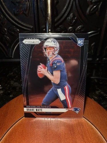 2024 Panini Prizm Rookie Drake Maye #329 New England Patriots